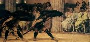 Sir Lawrence Alma-Tadema,OM.RA,RWS, A Pyrrhic Dance Sir Lawrence Alma-Tadema